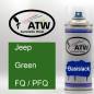 Preview: Jeep, Green, FQ / PFQ: 400ml Sprühdose, von ATW Autoteile West.